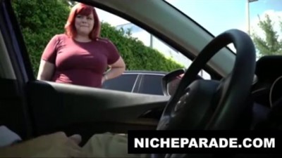 NICHE PARADE - Flashing Dick to BBW MILF (Marcy Diamond) on the Street