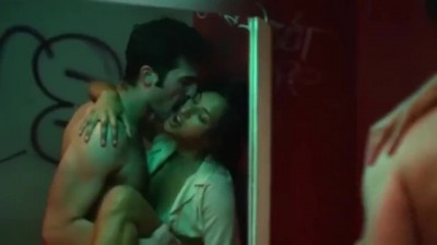 Hot passionate makeout