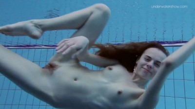 Striped Swimsuit and Small Tits Teen Anna Netrebko (+18)