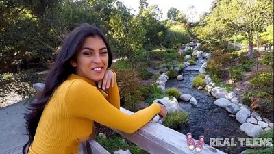 Real Teens - Latina Teen Sophia Leone POV Blowjob (+18)
