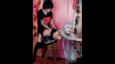 GOTH WITCH GETS ROUGH FUCKED (ALTERNATIVE COUPLE)