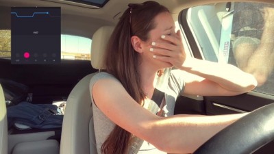Cumming *embarassingly* Hard in a Starbucks Drive thru