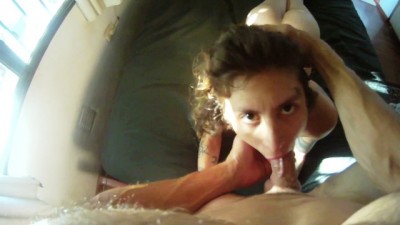 She Deepthroats, I Enjoy Perfect Bubble Butt View