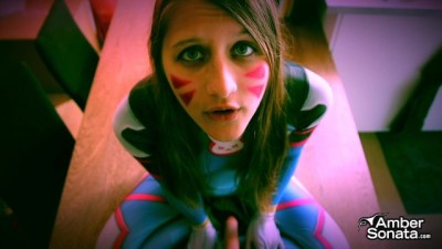 Overwatch D.Va Asks a Friend to Fuck her Hard