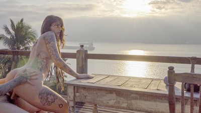 Public sex and Squirt in a Horny Trip