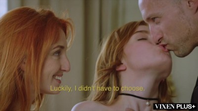 Rich Couple's Vacation: Sharing Their Perfect Redhead Bitch