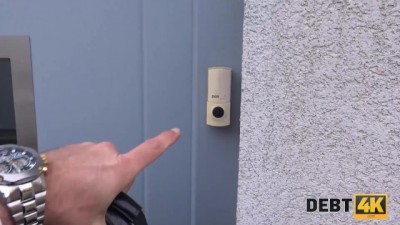 Debt4k: Brunette Fucks to Save Her Fancy Stuff