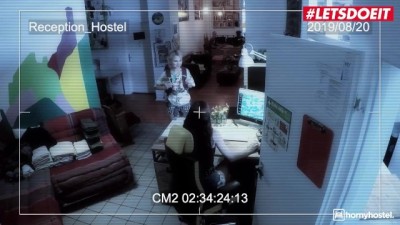 Horny Hostel: Ukrainian Teen Gets Naughty with Roommate (+18)