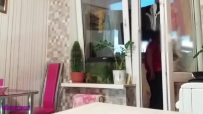 Naughty Wife Seduces Husband's Friend While He's in the Shower