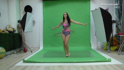 Bouncing Boobs: Naughty Gymnastics Fantasy