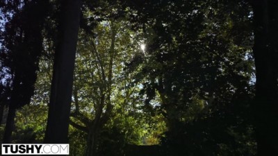 TUSHY Beauty Gets Wild Backdoor Session With Her Bestie's Guy