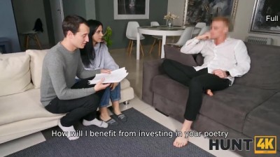 Kinky Seduction: Trashy Girl Gets Pounded to Boyfriend's Erotic Poetry