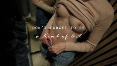 Stranger Fills Me Up in Fitting Room