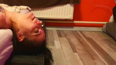 Watch Her Satisfy with a Wet Face After an Intense Deep Throat Session