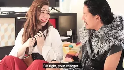 Viking’s Naughty Attempt: Seducing a Defiant Lesbian Peasant