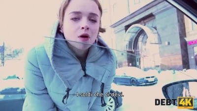 Debt4k: Horny Chick Trades Hot Sex to Clear Her Loan