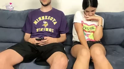 Step Sister Can't Resist Step Brother's Big Cock!