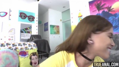 Intense Anal Thrusts in Tight Asshole